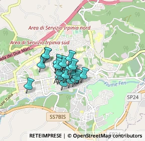 Mappa Via Carlo del Balzo, 83100 Avellino AV, Italia (0.541)