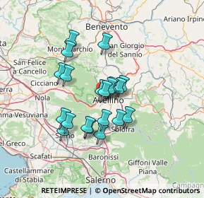 Mappa Via Cortiglia Prima, 83100 Avellino AV, Italia (11.308)