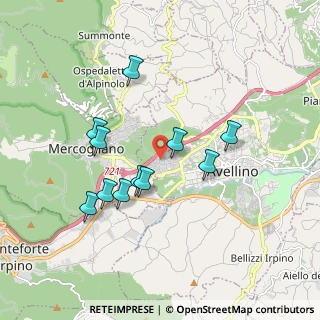 Mappa Via Cortiglia Prima, 83100 Avellino AV, Italia (1.75636)