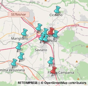 Mappa Via Torquato Tasso, 80039 Saviano NA, Italia (3.62615)