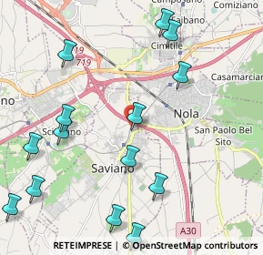 Mappa Via Torquato Tasso, 80039 Saviano NA, Italia (2.78786)