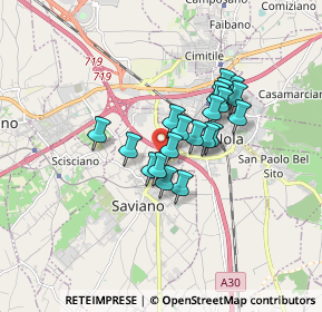 Mappa Via Torquato Tasso, 80039 Saviano NA, Italia (1.2905)