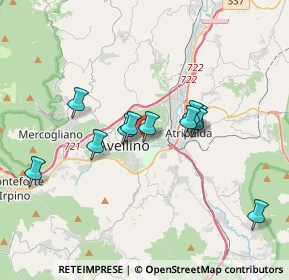 Mappa Via Generale Giacomo Rotondi, 83100 Avellino AV, Italia (3.26909)
