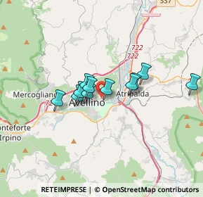 Mappa Via Generale Giacomo Rotondi, 83100 Avellino AV, Italia (2.55455)