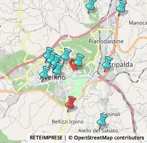 Mappa Via Generale Giacomo Rotondi, 83100 Avellino AV, Italia (1.87231)