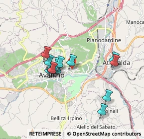Mappa Via Generale Giacomo Rotondi, 83100 Avellino AV, Italia (1.64615)