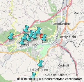 Mappa Via Generale Giacomo Rotondi, 83100 Avellino AV, Italia (1.87273)