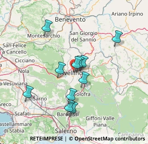 Mappa Via Generale Giacomo Rotondi, 83100 Avellino AV, Italia (12.99727)