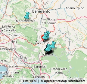 Mappa Via Generale Giacomo Rotondi, 83100 Avellino AV, Italia (9.011)