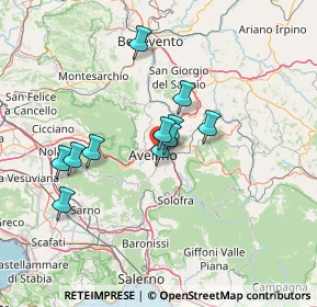 Mappa Via Generale Giacomo Rotondi, 83100 Avellino AV, Italia (11.60818)