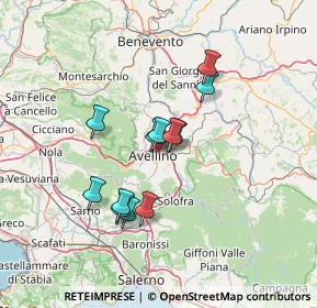 Mappa Via Generale Giacomo Rotondi, 83100 Avellino AV, Italia (11.6425)