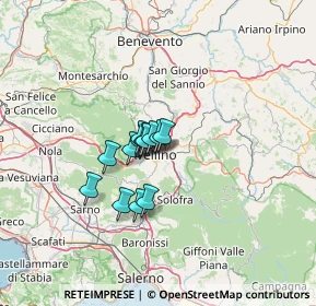 Mappa Via Generale Giacomo Rotondi, 83100 Avellino AV, Italia (8.20077)
