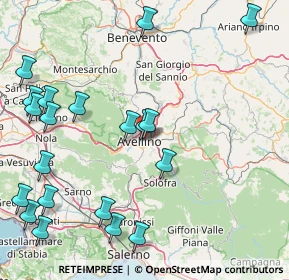 Mappa Via Generale Giacomo Rotondi, 83100 Avellino AV, Italia (22.8585)