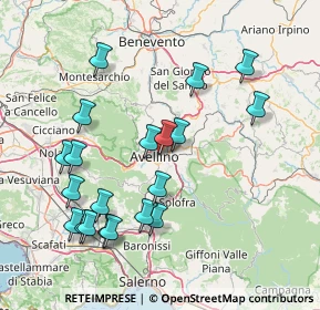 Mappa Via Generale Giacomo Rotondi, 83100 Avellino AV, Italia (17.543)