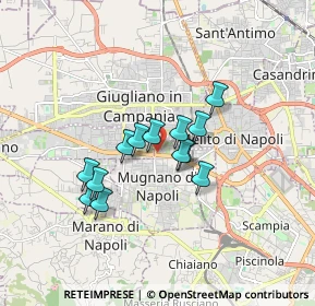 Mappa Nenni, 80018 Mugnano di Napoli NA, Italia (1.34846)