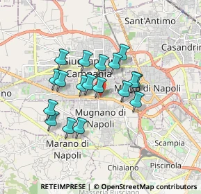 Mappa Nenni, 80018 Mugnano di Napoli NA, Italia (1.47778)