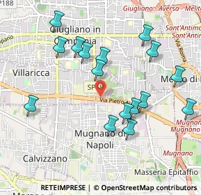 Mappa Nenni, 80018 Mugnano di Napoli NA, Italia (1.0825)