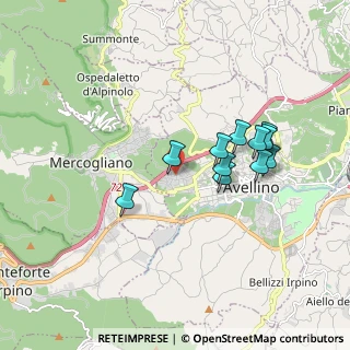 Mappa Via Pantano, 83100 Avellino AV, Italia (1.66364)