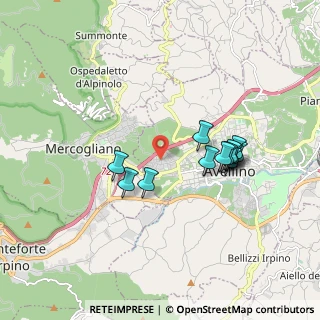 Mappa Via Pantano, 83100 Avellino AV, Italia (1.69583)