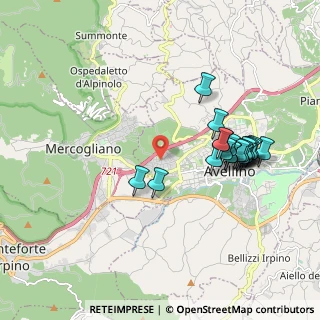 Mappa Via Pantano, 83100 Avellino AV, Italia (1.9975)