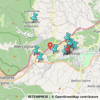 Mappa Via Pantano, 83100 Avellino AV, Italia (1.66091)