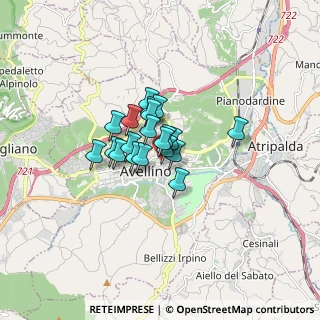 Mappa Via S. Alberico Crescitelli, 83100 Avellino AV, Italia (0.969)