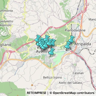 Mappa Via S. Alberico Crescitelli, 83100 Avellino AV, Italia (0.85692)