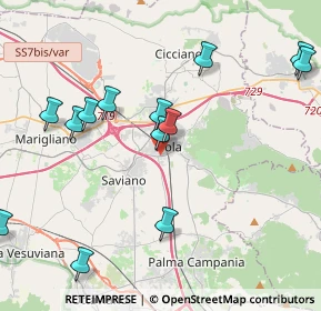 Mappa Via Nuova Circumvallazione, 80035 Nola NA, Italia (4.89692)