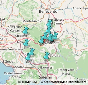 Mappa 83013 Mercogliano AV, Italia (9.82583)