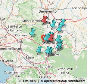Mappa 83013 Mercogliano AV, Italia (9.626)