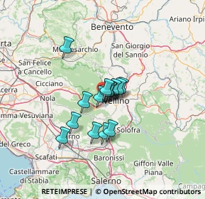 Mappa 83013 Mercogliano AV, Italia (8.50133)