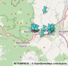 Mappa 83013 Mercogliano AV, Italia (2.39692)