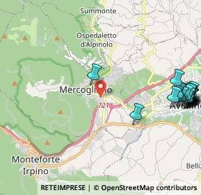 Mappa 83013 Mercogliano AV, Italia (3.2135)