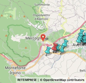 Mappa 83013 Mercogliano AV, Italia (2.99188)