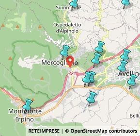 Mappa 83013 Mercogliano AV, Italia (2.59917)