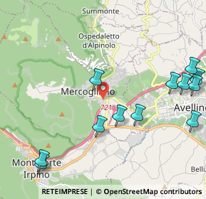 Mappa 83013 Mercogliano AV, Italia (2.78917)