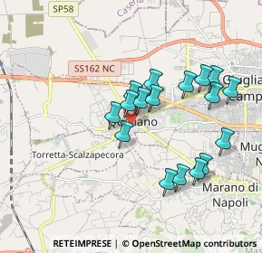 Mappa Via Camaldoli, 80019 Qualiano NA, Italia (1.80588)