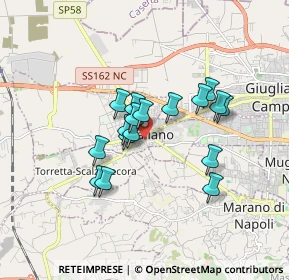 Mappa Via Camaldoli, 80019 Qualiano NA, Italia (1.38765)