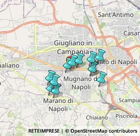 Mappa Corso Europa, 80016 Villaricca NA, Italia (1.325)