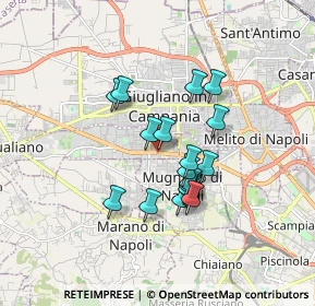 Mappa Corso Europa, 80016 Villaricca NA, Italia (1.43778)