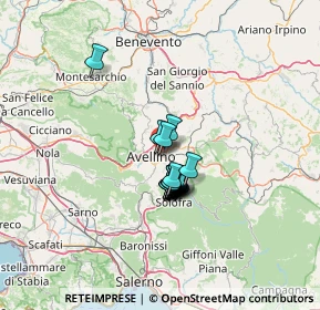 Mappa Via Francesco Tedesco, 83100 Avellino AV, Italia (8.8875)