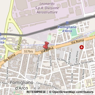 Mappa Via Roma, 260, 80038 Pomigliano d'Arco, Napoli (Campania)