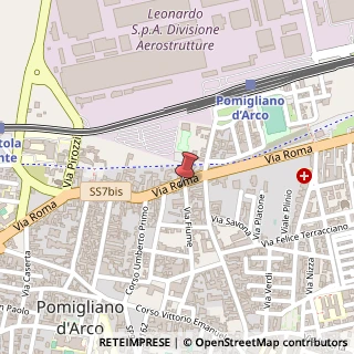 Mappa Via Roma, 261, 80038 Pomigliano d'Arco, Napoli (Campania)