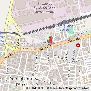 Mappa Via Roma, 281, 80038 Pomigliano d'Arco, Napoli (Campania)