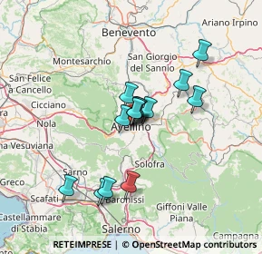 Mappa Via Antonio Gramsci, 83100 Avellino AV, Italia (10.87714)