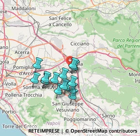 Mappa PRESSO DISTRIBUTORE IP, 80039 Saviano NA, Italia (6.52267)