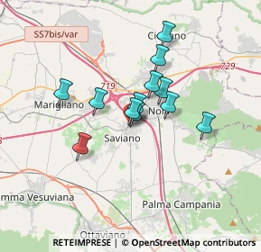 Mappa PRESSO DISTRIBUTORE IP, 80039 Saviano NA, Italia (2.66833)