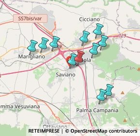 Mappa PRESSO DISTRIBUTORE IP, 80039 Saviano NA, Italia (3.50455)