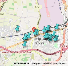 Mappa Via de Curtis, 80038 Pomigliano d'Arco NA, Italia (0.892)