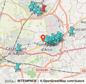 Mappa Via de Curtis, 80038 Pomigliano d'Arco NA, Italia (1.97313)